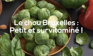 Le chou de Bruxelles, petit et plein de vitamines, est un délice de la saison.